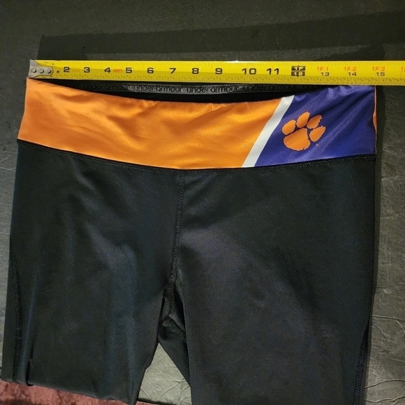 Under Armour Clemson Capri Fitted Leggings Size L - Picture 8 of 10